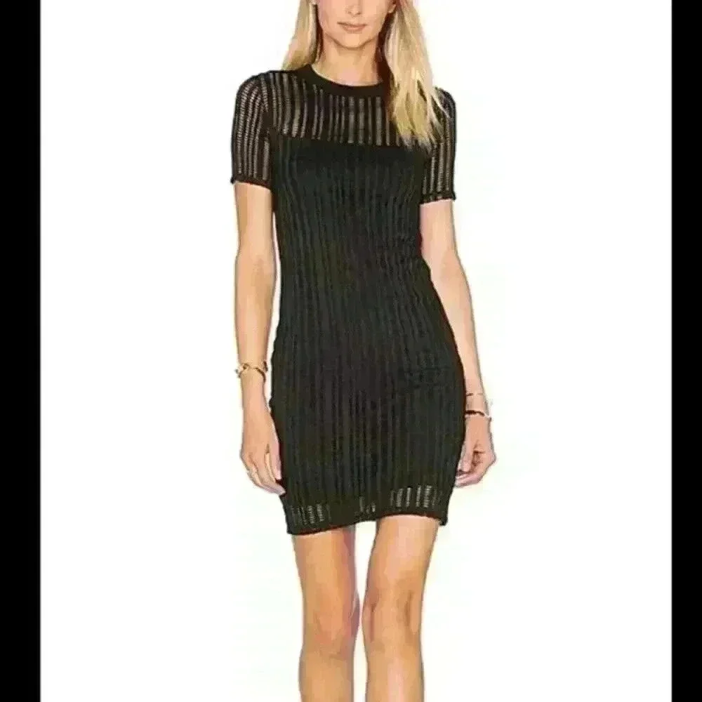Alexander Wang perforated dress